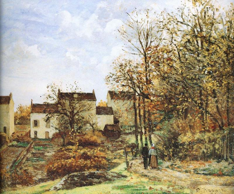 Camille Pissarro Walking in the countryside Sweden oil painting art